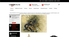Desktop Screenshot of nzshoponline.com